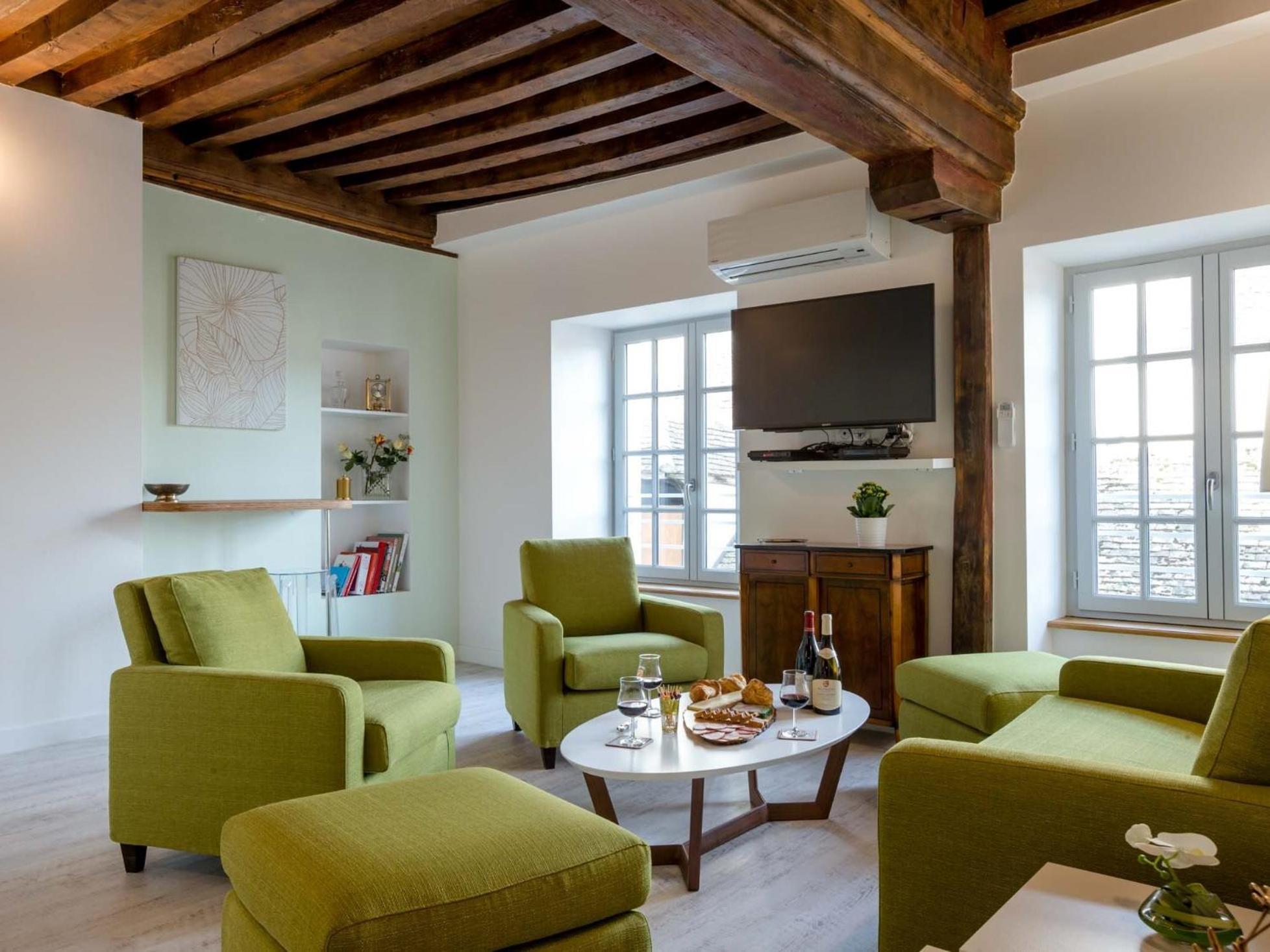 Residence Beaune Sweet Home, 4 Appartements D'Exception Avec Parking Inclus 客房 照片