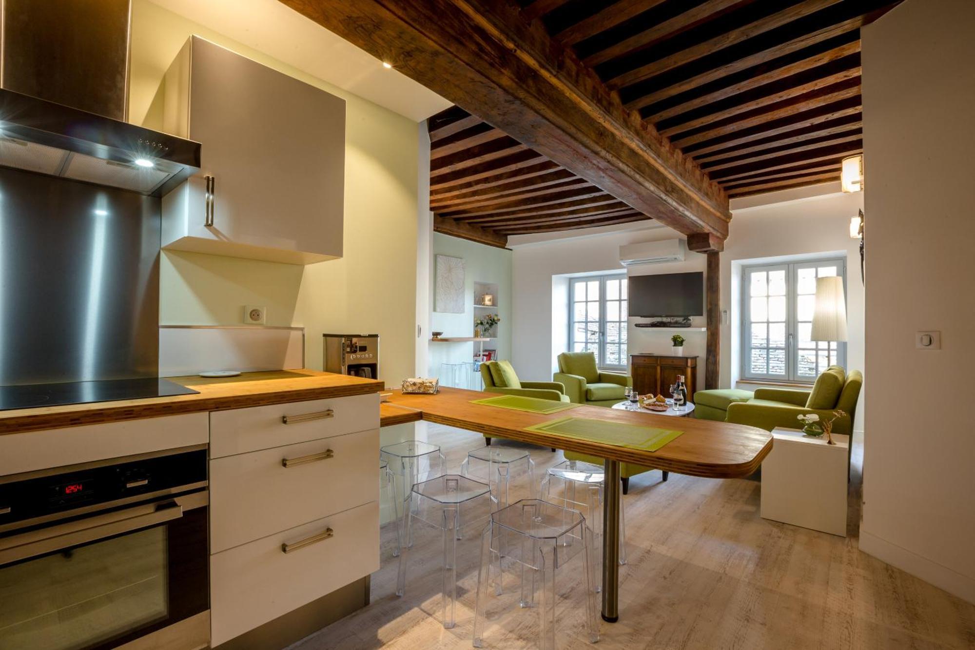 Residence Beaune Sweet Home, 4 Appartements D'Exception Avec Parking Inclus 客房 照片